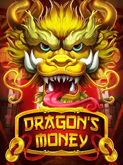 Dragon's Money - a slot featuring a fierce golden dragon guarding riches.