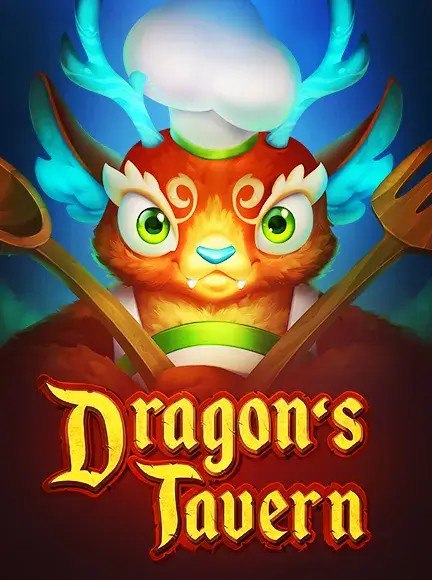 Dragon's Tavern - a cozy and magical dragon-themed slot game.